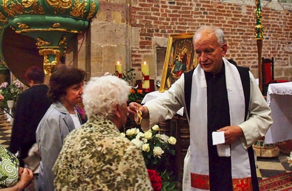 Uczcenie relikwii Bartola Longo w Sulejowie